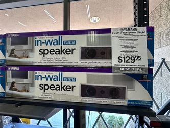 BRAND NEW- AUTHORIZED DEALER!!! Yamaha NS-IW760 In-Wall Speaker