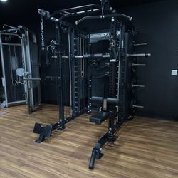 LYNX Fitness PRO Series Rack🔹All In One Home Gym🔹Dual Cable Machine🔹Smith Machine🔹Squat Rack