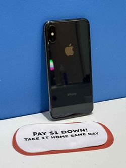 Apple iPhone X - Pay $5 DOWN AVAILABLE - NO CREDIT NEEDED