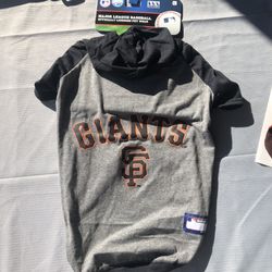 Sf Giants Baseball Dog Shirt
