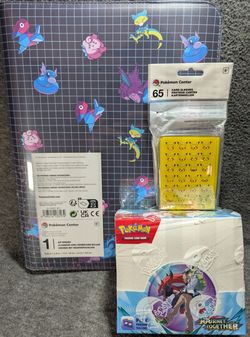 Pokemon TCG: Journey Together Booster Box (36 Packs) + Binder & Sleeves - Sealed