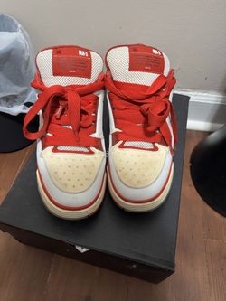 Amiri Ma 1 Red And White Size 12