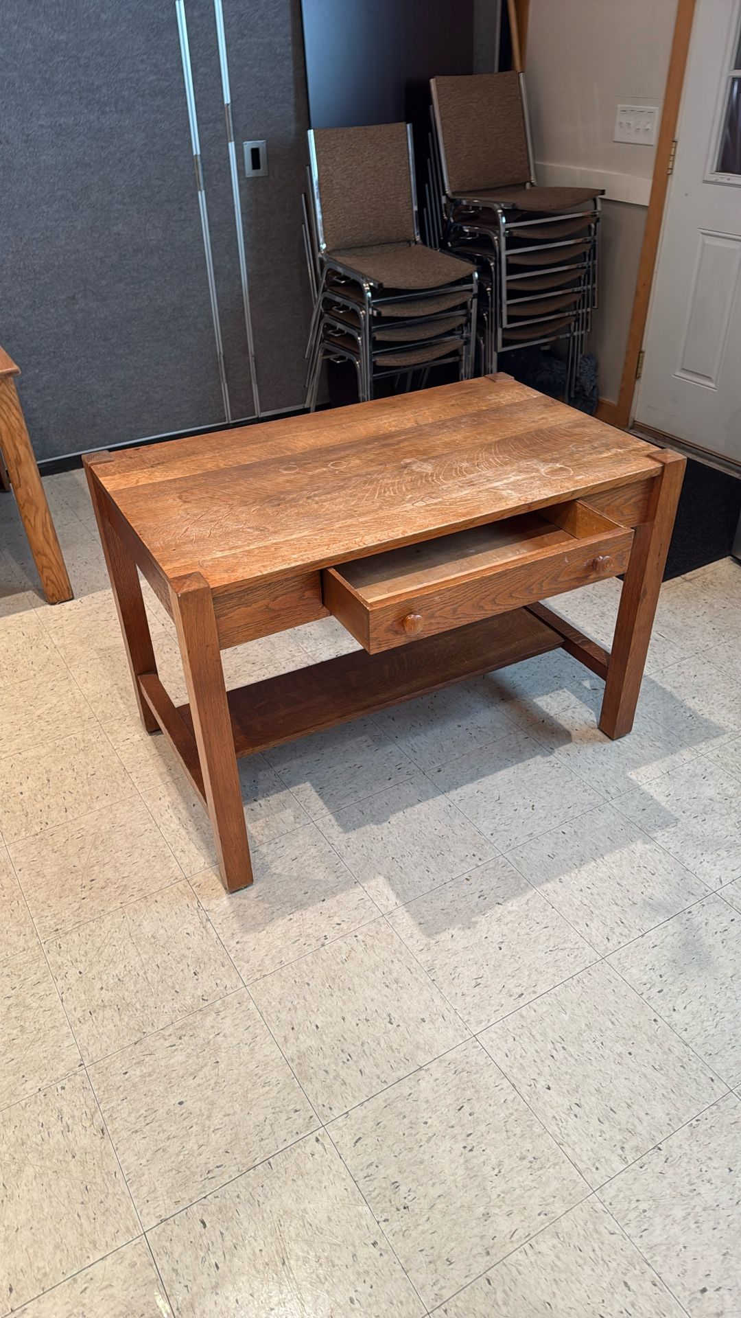 Sturdy Oak Desk