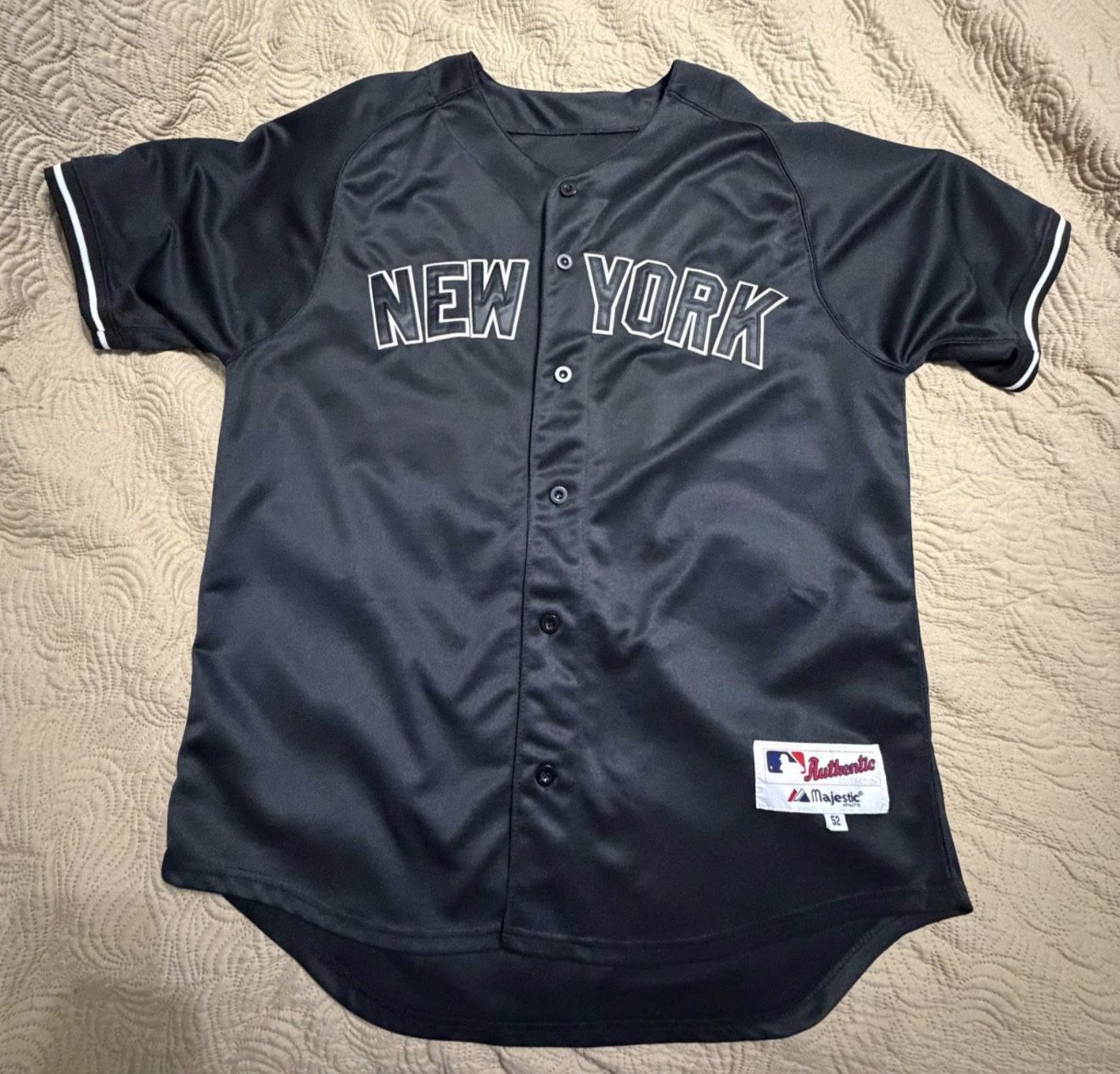 NY Yankees #2 Derek Jeter Majestic 2009 Inaugural World Series