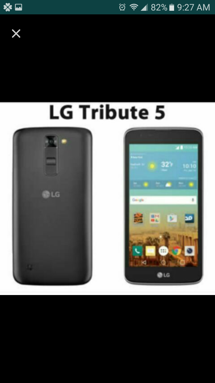 Boost mobile lg tribute 5