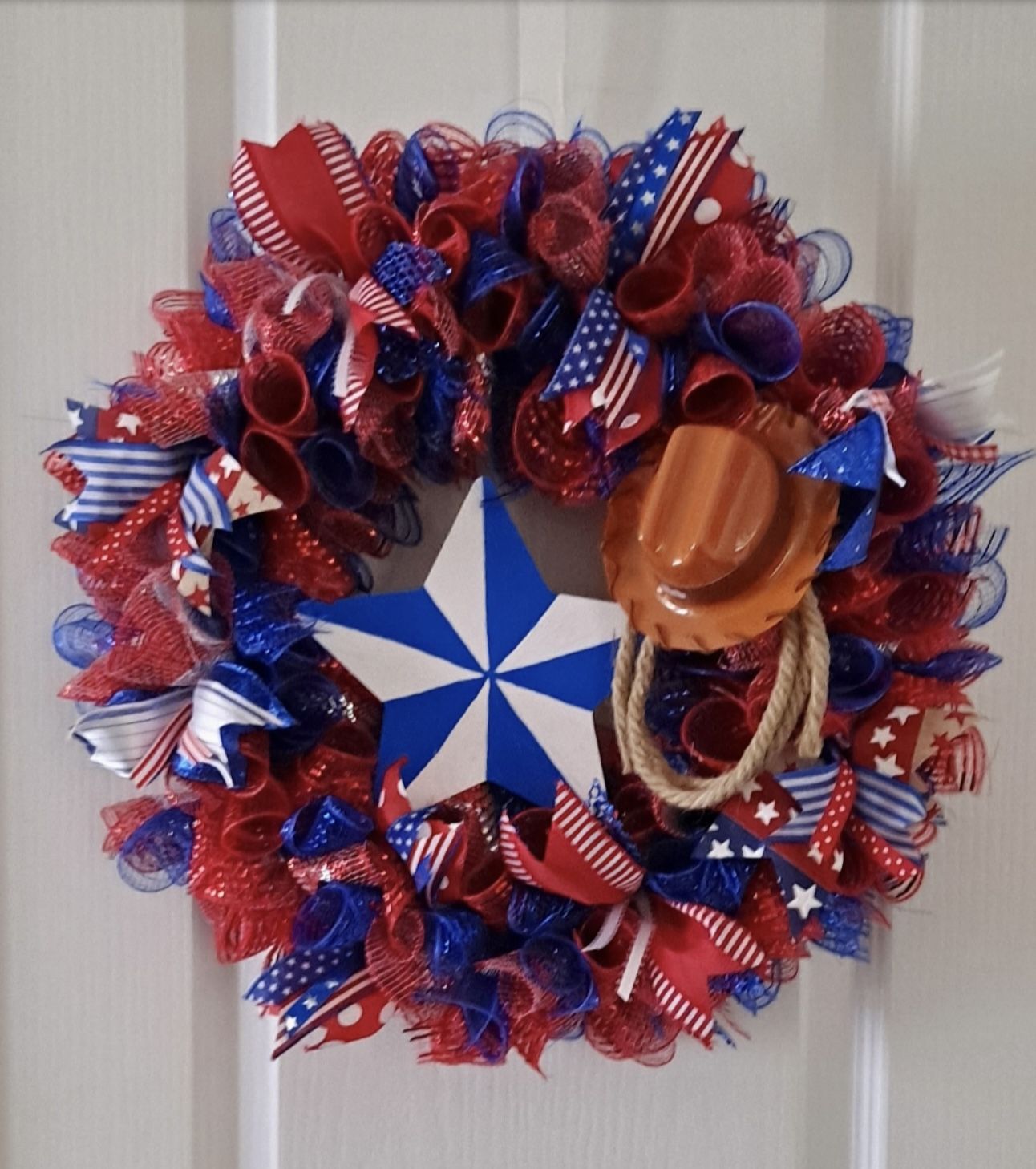 Custom Made Deco Mesh Wreaths