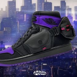 New! Air Jordan 1 High Utility "Prowler," a rare collaboration inspired by the character from the film Spider-Man: Across the Spider-Verse.