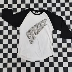 Stüssy Long Sleeve Baseball T Shirt