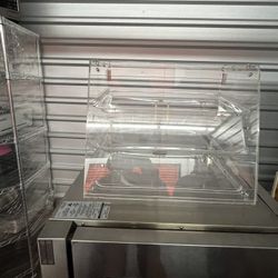 3 Shelf Bakery Display Case