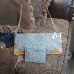 Denim BABYPHAT purse & wallet
