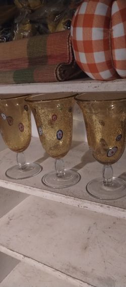 3 glasses 8"