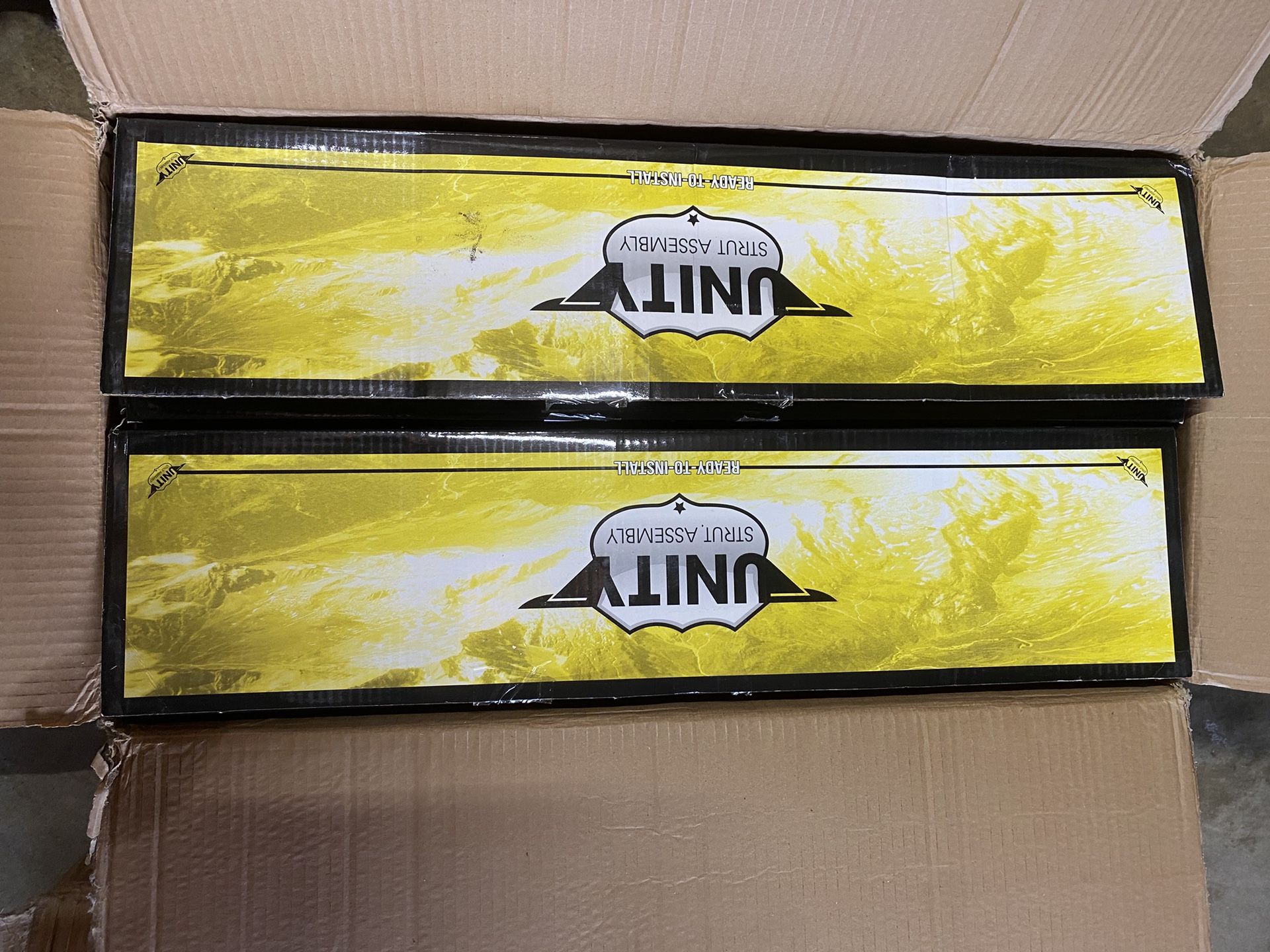 4pcs Struts front and rear