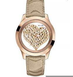 GUESS WATCH ROSE GOLD COLOR WITH SPARKLES