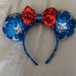 Red White, And Blue Disney Ears