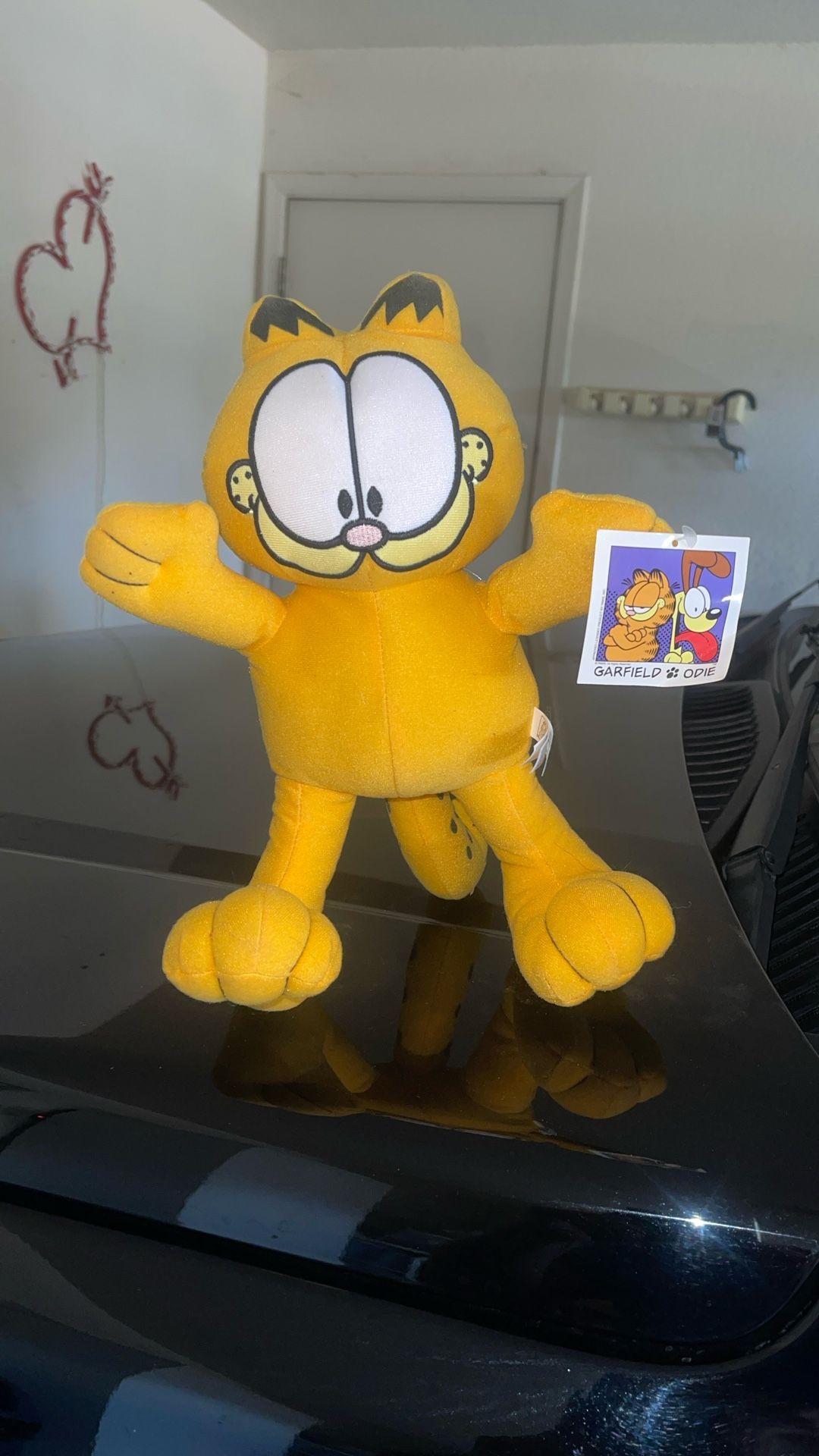 Toy Factory Garfield Comic Strip Cat 9" Plush Soft Toy Stuffed Animal