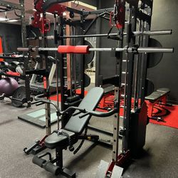 💥Free Delivery💥 Complete Smith Machine Bundle 💪💪
