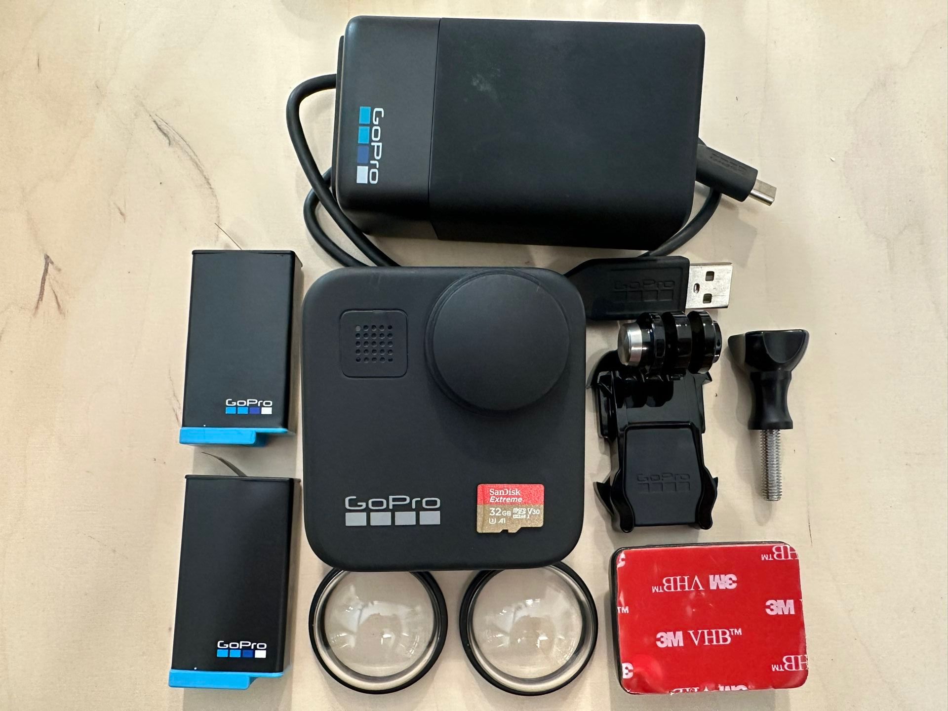 GoPro MAX 360 Action Camera Complete Set