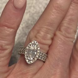 Diamond Engagement ring 1.24 carat  Size 5