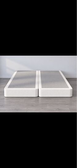 used California King box spring in good shape