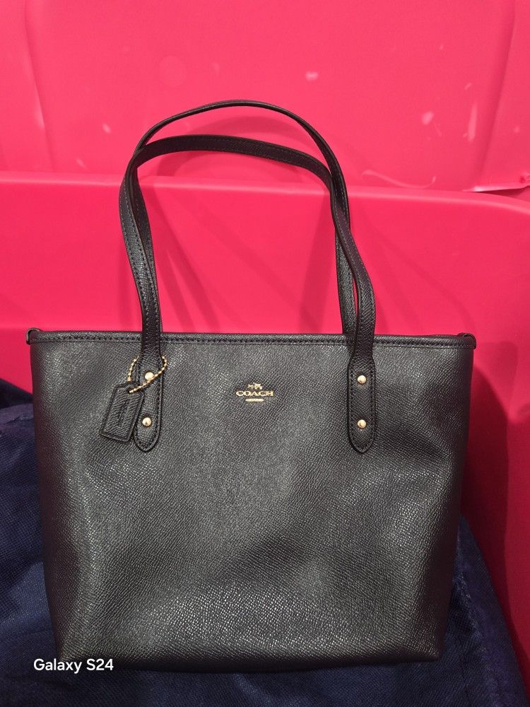 Navy Blue New Coach Shoulder Bag