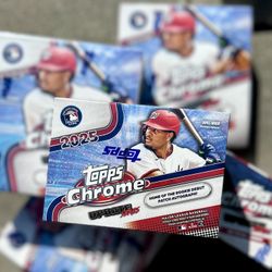 🔥 MEGA BLOWOUT: 2025 Topps Chrome Update Lot (9 Boxes) -Megas AND Blasters🔥