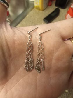 14k Waterfall Earrings