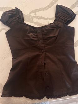 Holister baby doll top