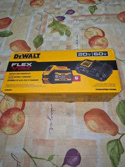New Dewalt  6ah flexvolt  battery  kit   *PRICE  FIRM *