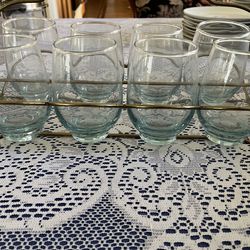 Glasses in carrying case