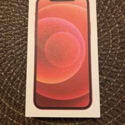 Apple iPhone 12 Red 128gb New Open Box
