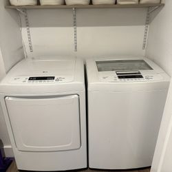 LG Washer And Dryer 