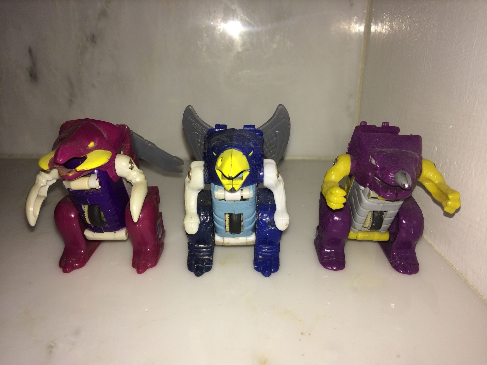 Transformers G1 1988 Firecons Cindersaur flamefeather sparkstalker 100% Complete