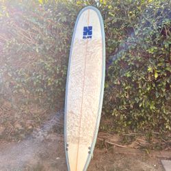 Blue surfboard 