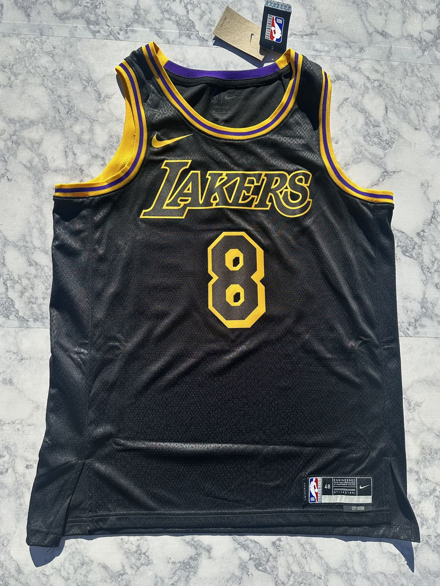 Kobe Mamba Mentality La Lakers Swingerman City Jersey Sizes Mens