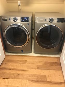 GE Profile Smart Washer & Dryer Set