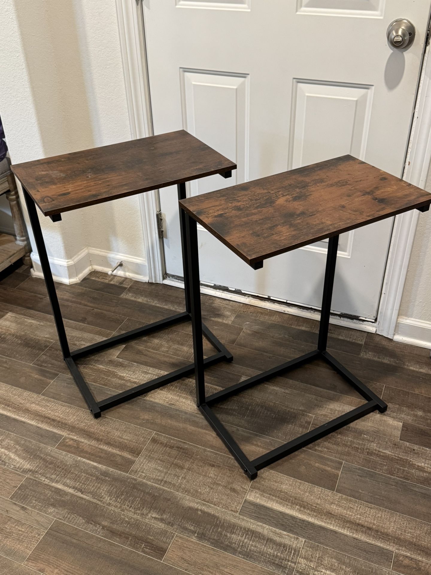 (2) Tray Sofa Tables 
