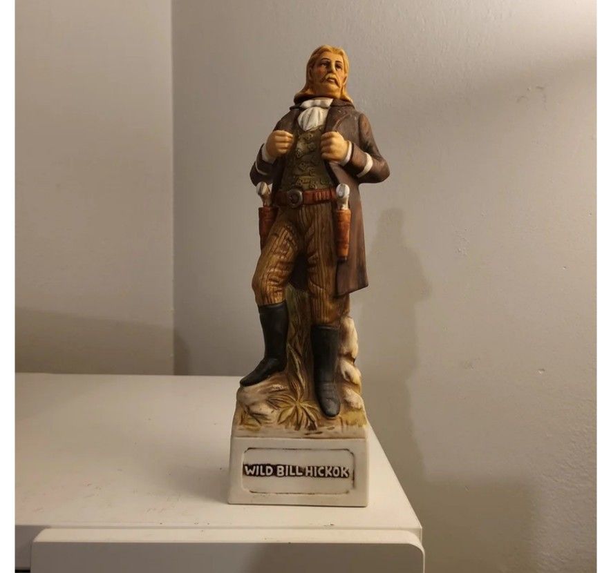 Wild Bill Hickok Limited Edition McCormick Gunfighter Series Whiskey Decanter 70