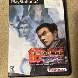 Tekken Tag Tournament Ps2 CIB