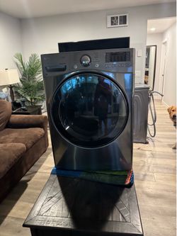 LG true steam electric dryer