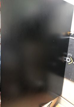 Black dining table + 4 cushion chairs