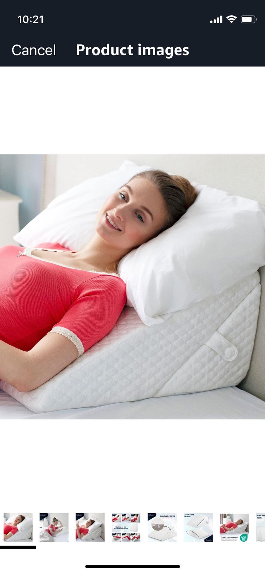 Adjustable Pillow Wedge Pillow