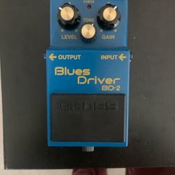 Boss Blue Driver Guitar Pedal