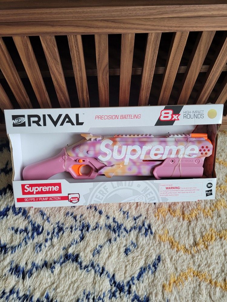 その他 Supreme Nerf Rival Takedown Blaster Amazon.co.jp: NERF Rival Takedown XX-800 Blaster - Pump Action
