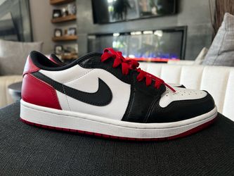 Air Jordan 1 Retro Low OG 'Black Toe'