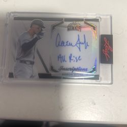 Autographed Arron Judge 1/5 Sealed Mint Leaf Metal 