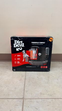 DIRT DEVIL POWERFULLY COMPACT PORTABLE CARPET & UPHOLSTERY SPOT CLEANER