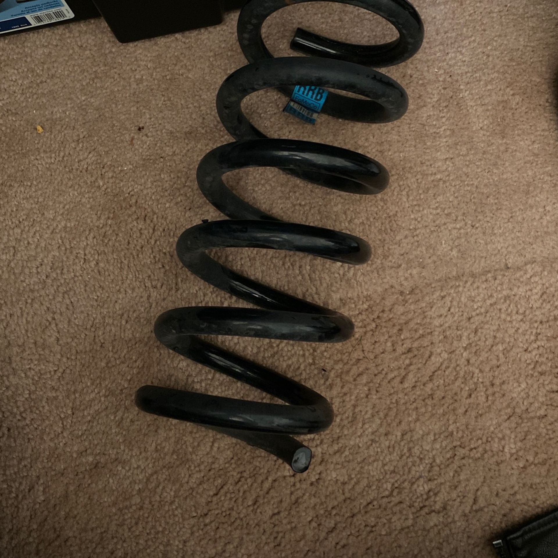 Stock 2016 Mustang Springs