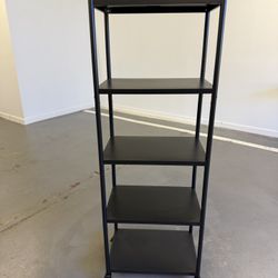 REIBII Adjustable 5 Tier Heavy Duty Metal Storage on Wheels