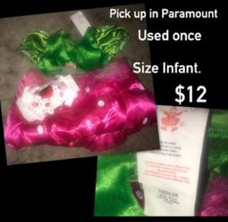 Strawberry baby costume