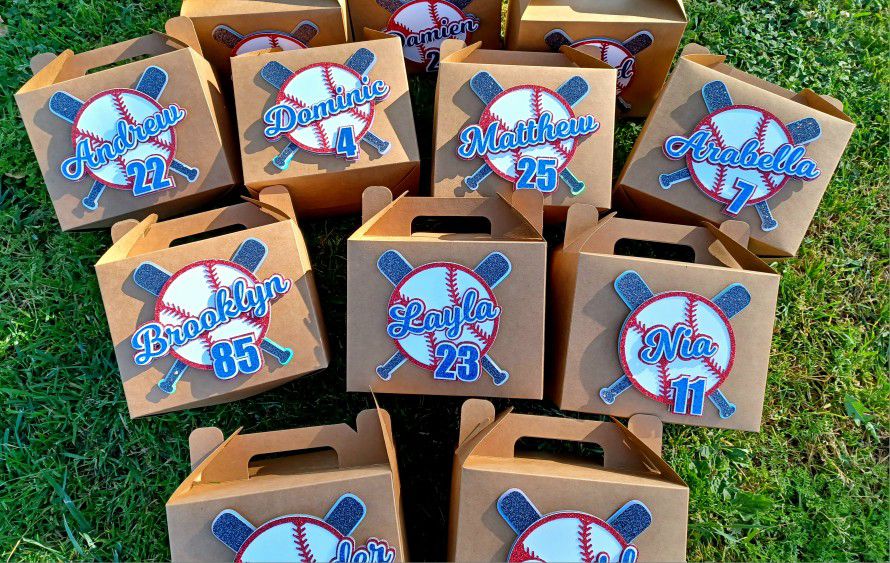 🧢⚾️ Baseball Treat Boxes ⚾️🧢
